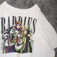 Disney　ヴィランズ　Tシャツ　海外古着　オーバーサイズ　かわいい　ゆるダボ