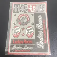 【新品未開封】Ladies Room ステッカーシールセット