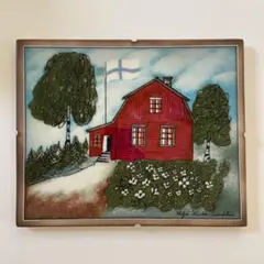 ARABIA Helja Liukko-Sundstrom ヘルヤ 陶板画