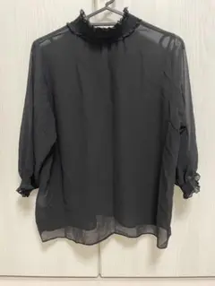 Crisp シアートップス　ブラック