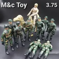 ⑳Mu0026c Toy Military Action old Figures Set