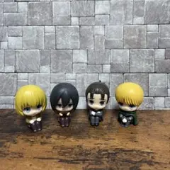 進撃の巨人 まちぼうけ4体セット