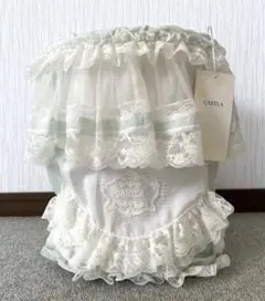 サエラ CAETLA ゴミ箱 小物入れ レース
