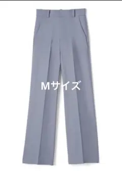 GRL ai07 センタープレスストレートパンツ ライトブルー