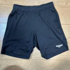 DUARIG ハーフパンツ 黒 D.F.C.ロゴ