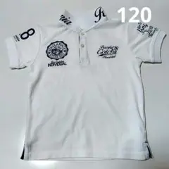 Gotcha ホワイトポロシャツ　ゴルフ　120