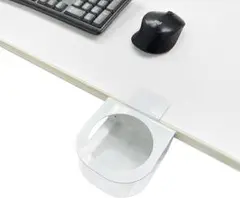 ★デスク用カップホルダー 白　 ホワイト