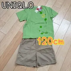 UNIQLO 子ども 120cm Tシャツ 短パン セット