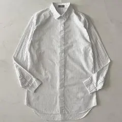 ディオールオム Bee刺繍 HARDIOR 長袖シャツ ホワイト 白 38 M