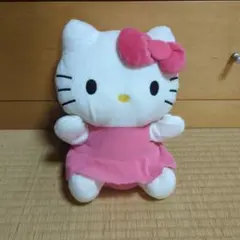 ぬいぐるみ　キティちゃん　ピンク　サンリオ