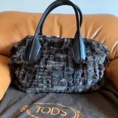 TOD’S/トッズ ファーバッグ お値下げ☆