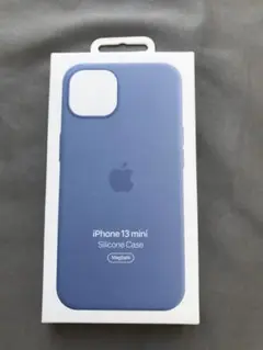 iPhone 13 mini シリコーンケース ・ブルーフォグ 純正未開封