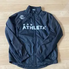 ATHLETA ブラック ウィンドブレーカー　M