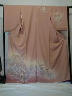 正絹訪問着(未仕立て品)１３５