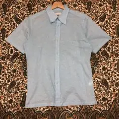 TODD OLDHAM トッドオールダム総柄 半袖シャツ 薄手 コットン100%