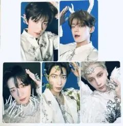 txt Weverse特典 Afterglow Ver. 5種コンプ トレカ