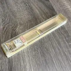 未使用 maruman 腕時計 ベルト バンド 18mm メンズ ゴールド 新品