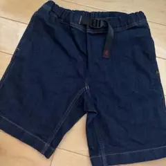 GRAMICCI ダークデニム ハーフパンツ 130