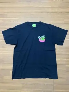 HUF グラフィックプリント Tシャツ L ブラック