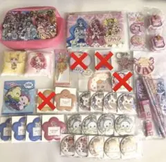 プリキュア グッズ まとめ売り 缶バッジ ポーチ プリスト ぷちきゅあ おもちゃ