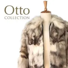 【OTTO collection】 ベージュ フォックス ファー ジャケット