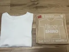 Hanes Tシャツ SHIRO Mサイズ ホワイト