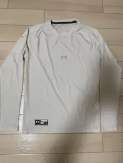 Under Armour 長袖アンダーシャツ ホワイト 白