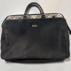 Burberry BLACK LABEL ビジネスバック　バーバリーチェック