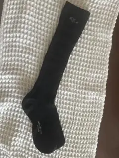 pomponet ハイソックス　黒　23〜25cm