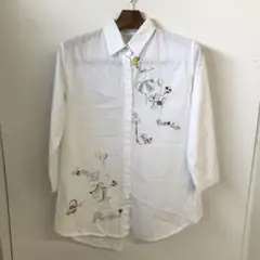 8ピ282◎reve bleu◎ネルシャツ◎長袖シャツ◎メンズ