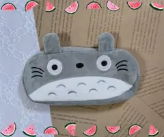 トトロデザインのフリース筆箱