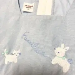 ファミリア 90 ワンピース 刺繍 レトロ 秋冬物 旧タグ レア オールド