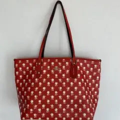COACH コーチ フローラル ショルダー トートバッグ
