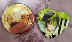 キューピット パラサイト キュピパラ 缶バッジセット