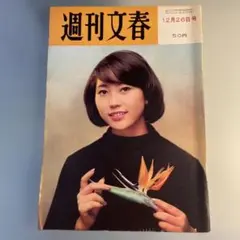 週刊文春 昭和41 12月26日号 レトロ雑誌