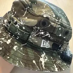 【NEW ERA】スプラッター柄 ハット YOUTH M/L