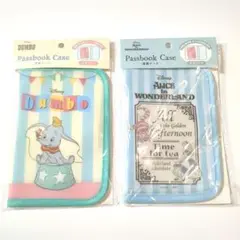 不思議の国のアリス ダンボ 通帳ケース 母子手帳 カードケース 2個セット 新品