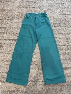 WEGO ターコイズデニムパンツ Mサイズ