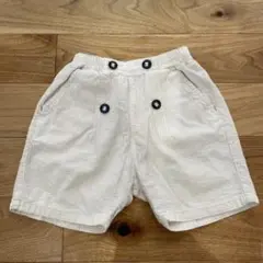 バースデイ　Cottorli ホワイトストライプショートパンツ