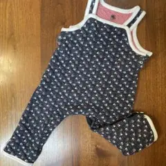 プチバトー　PETIT BATEAUサロペット 74cm