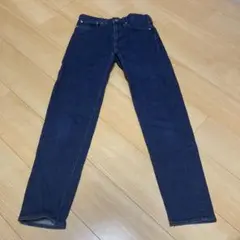 GU ダークブルー デニムパンツ 321-342990