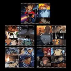 2025年最新】名探偵コナン ホログラムクリアファイル5枚セットの