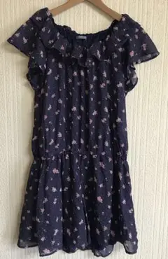 美品＊シネマクラブ　花柄オールインワン