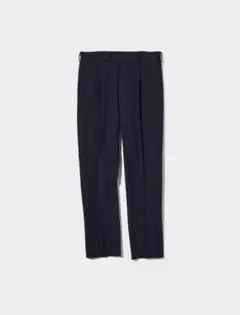UNIQLO タックテーパードパンツ（ワイドフィット・丈標準71～77cm）