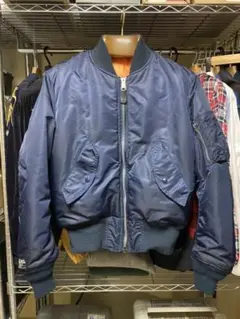 USA製!美品!バレイアパレル MA-1 80年代モデル マックイーン アルファ