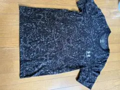 アンダーアーマーMDX-1 黒葉柄Tシャツ