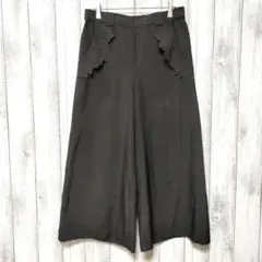 &LOVE　masami satomi　(S)　サスペンダー付き ワイドパンツ