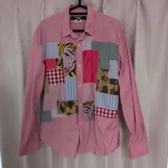 JUNYA WATANABE パッチワークシャツ S