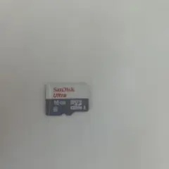 SanDisk Ultra 16GB microSDカード