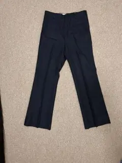 70-80s Navy flare slacks